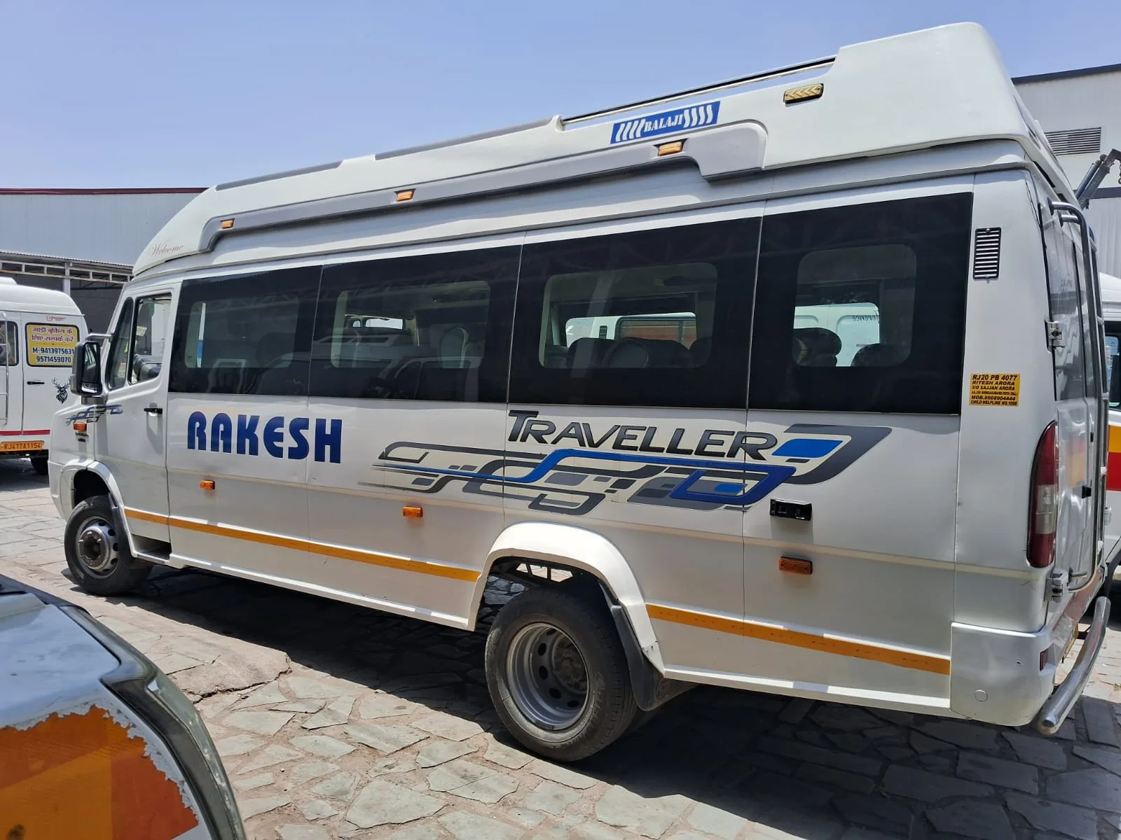 Rakesh Travels Tempo Traveller