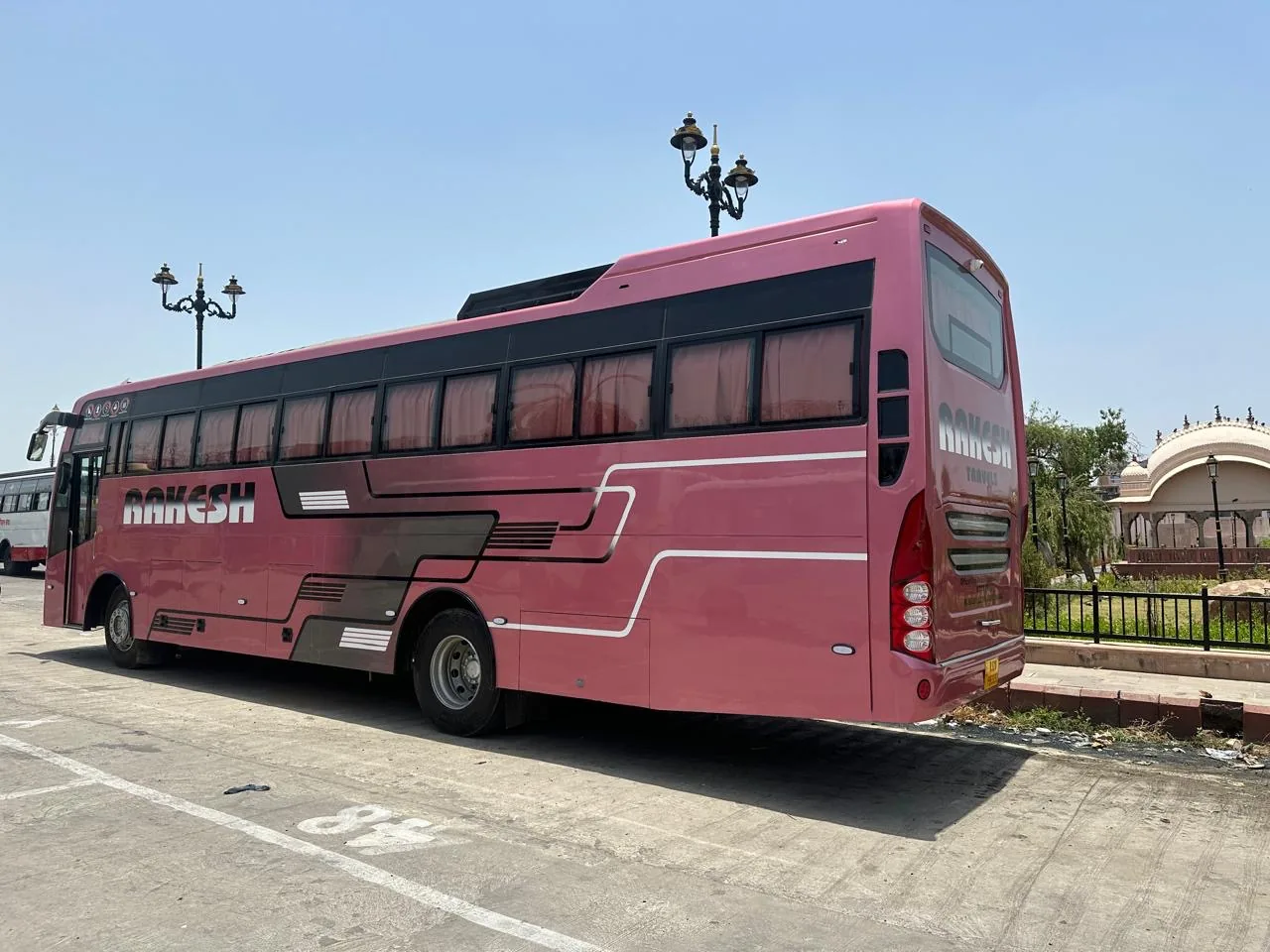 Rakesh Travels bus for Rajasthan tour